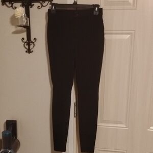 Time & Tru Black Hi-Rise Super Stretchy Jeggings Size XS(0-2)